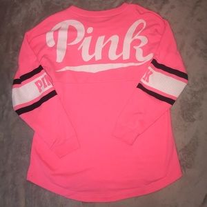 victoria’s secret pink sweatshirt